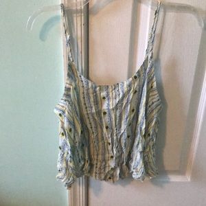 Urban Outfitters Flowy Crop Top